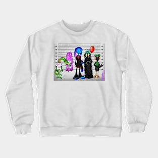 Usual Suspects Lineup Fan Art Crewneck Sweatshirt